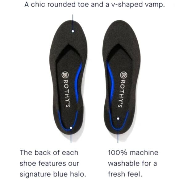 Rothy's the Flat in Python Shoe in Black Cream Grey, Sz 9.5 -- NWT/NIB - Picture 16 of 16